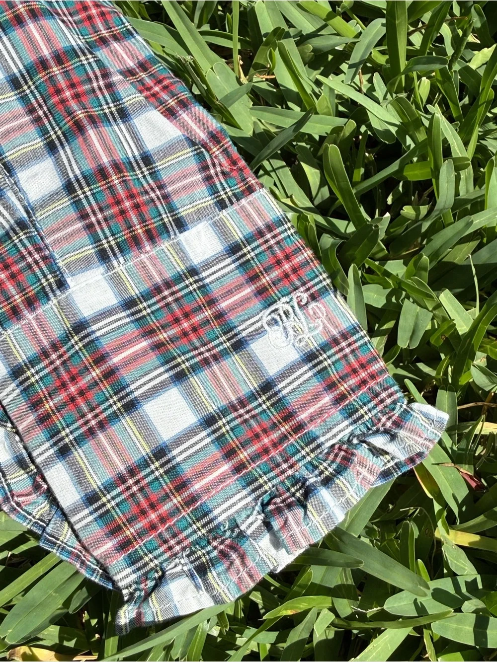 Ralph Lauren Girls Plaid Button-Down Shirt